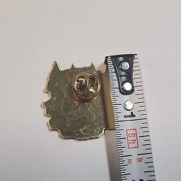 Ohio Collectible State Brooch Lapel Hat Pin - Picture 3 of 3